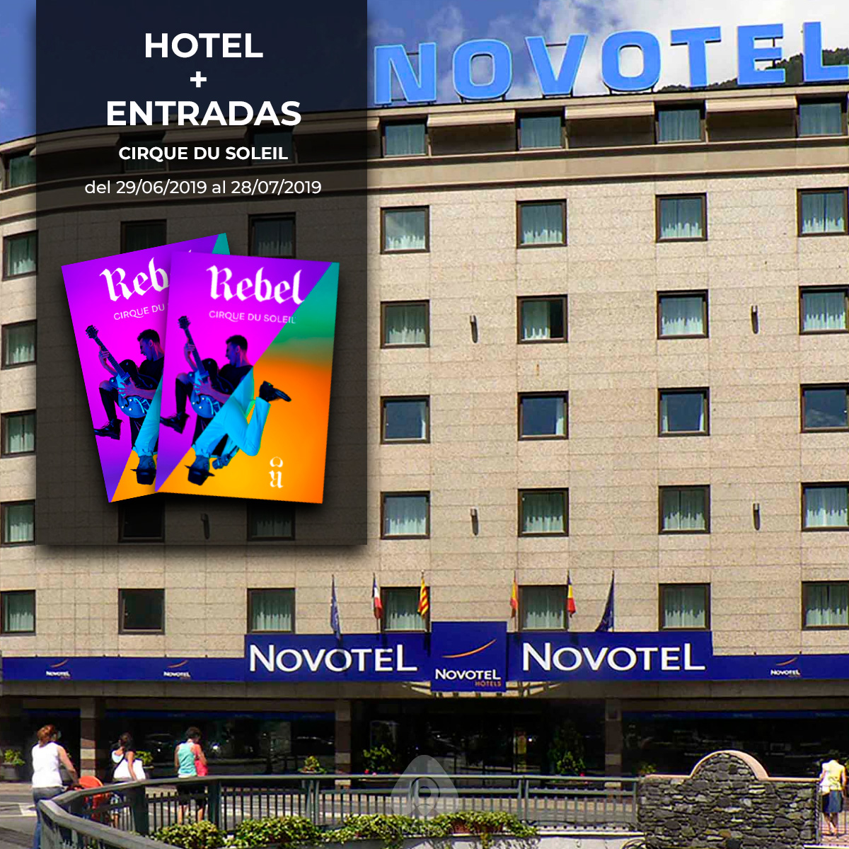 Especial Circo Del Sol Circo Del Sol + Hotel Novotel Prestige Hotels 4* (1N)