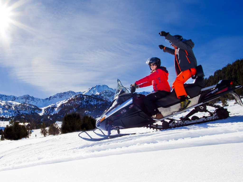 Actividades Invierno Moto De Nieve Diurna · Grau Roig