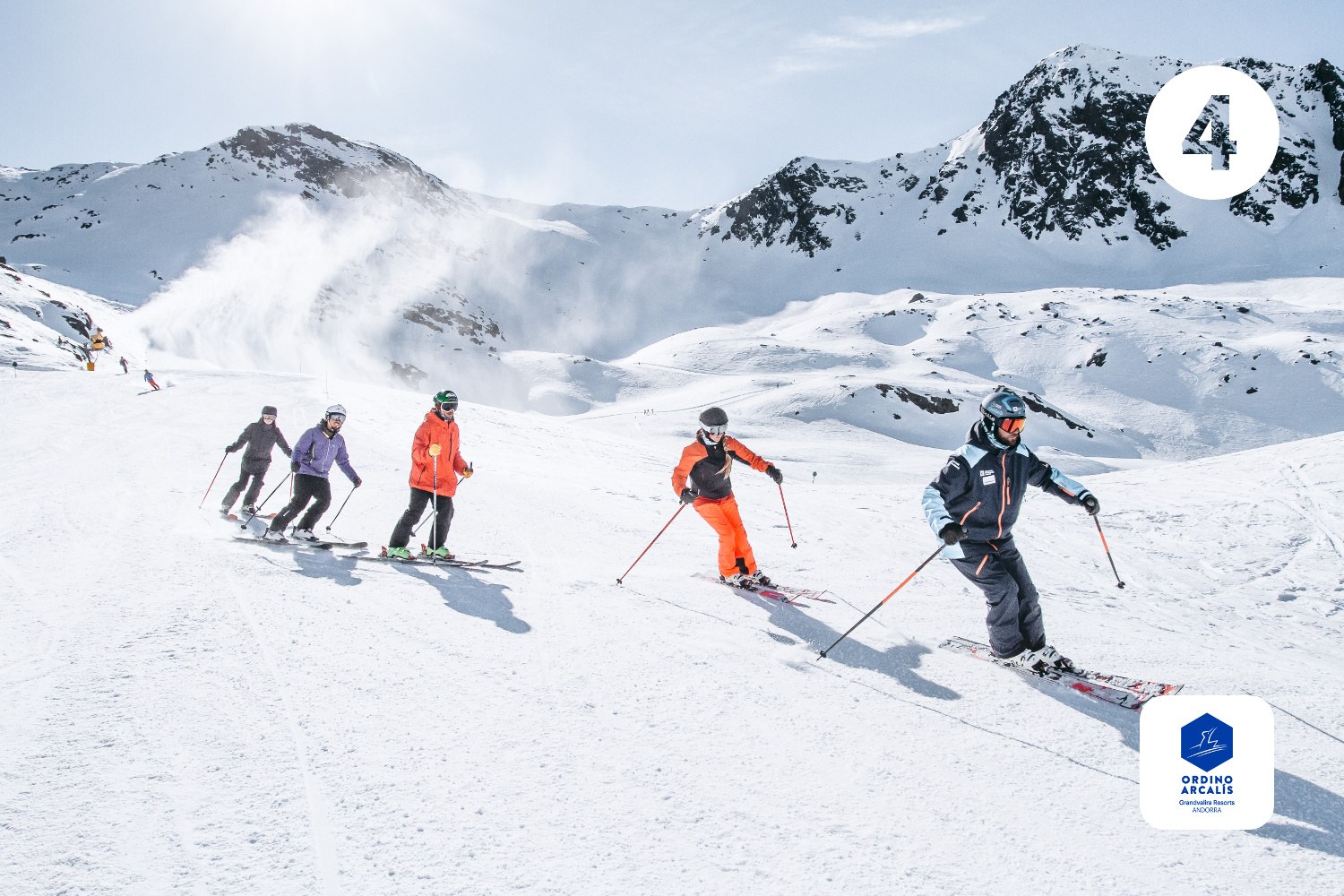 Cours collectifs de Ski - 4 jours