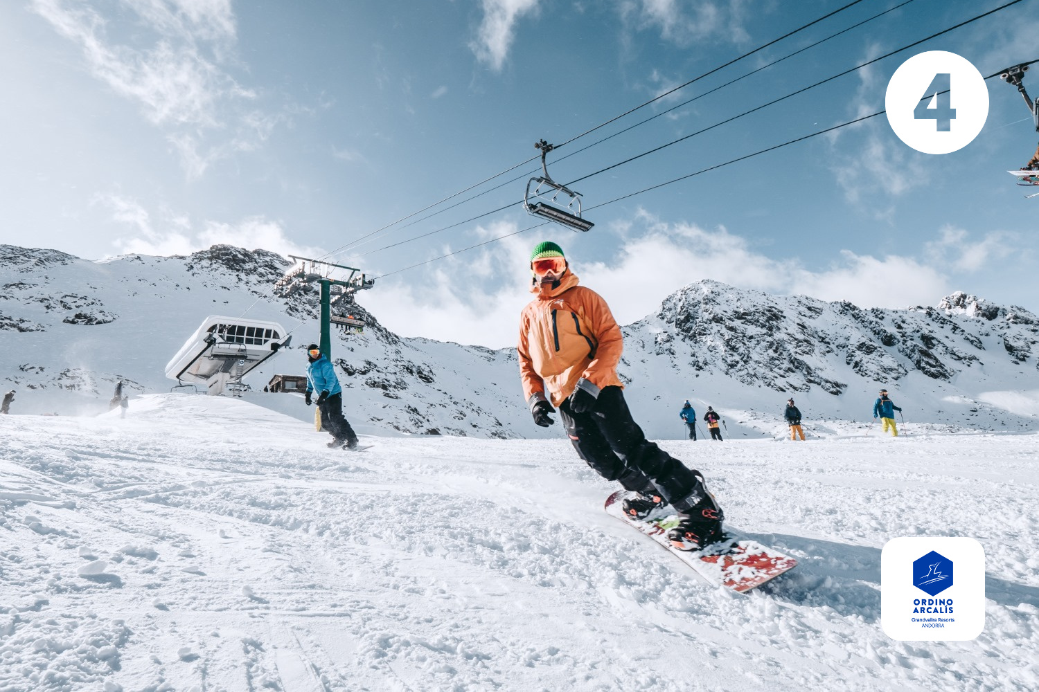 Cours collectifs de Snowboard - 4 jours