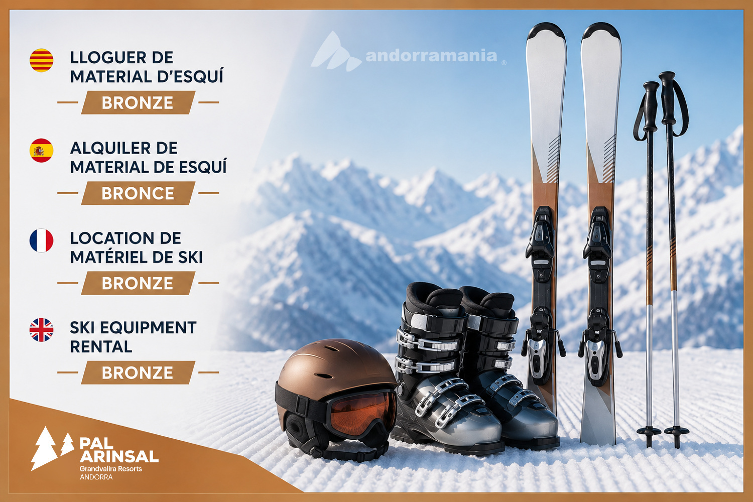 Location de matériel de ski - Bronze
