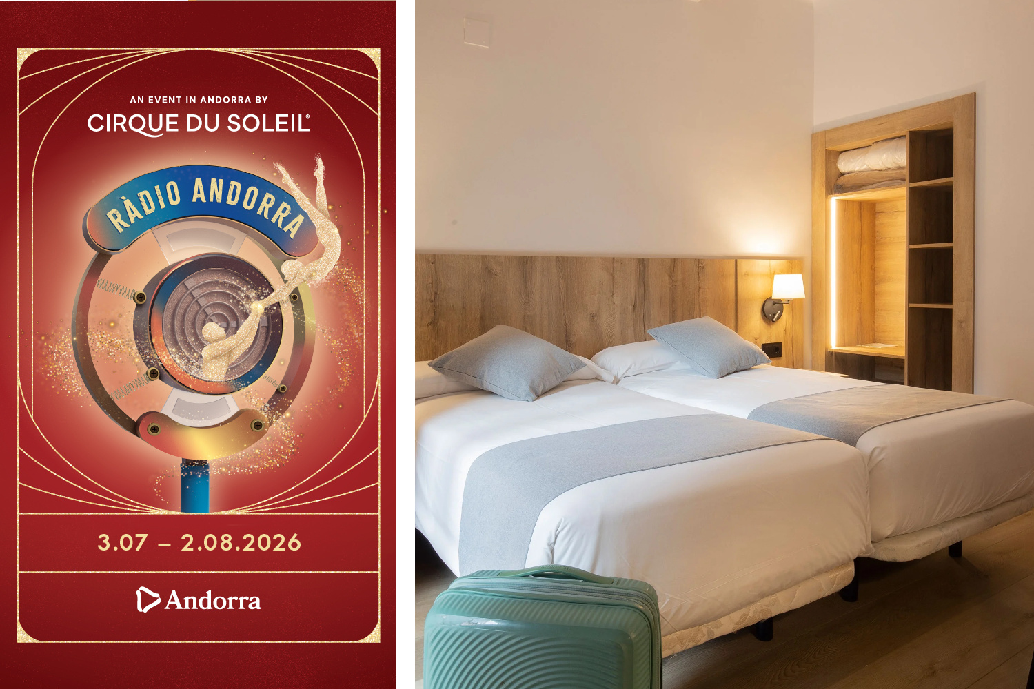 Cirque Du Soleil Cirque Du Soleil + Hotel Cérvol *** (1 Noche)