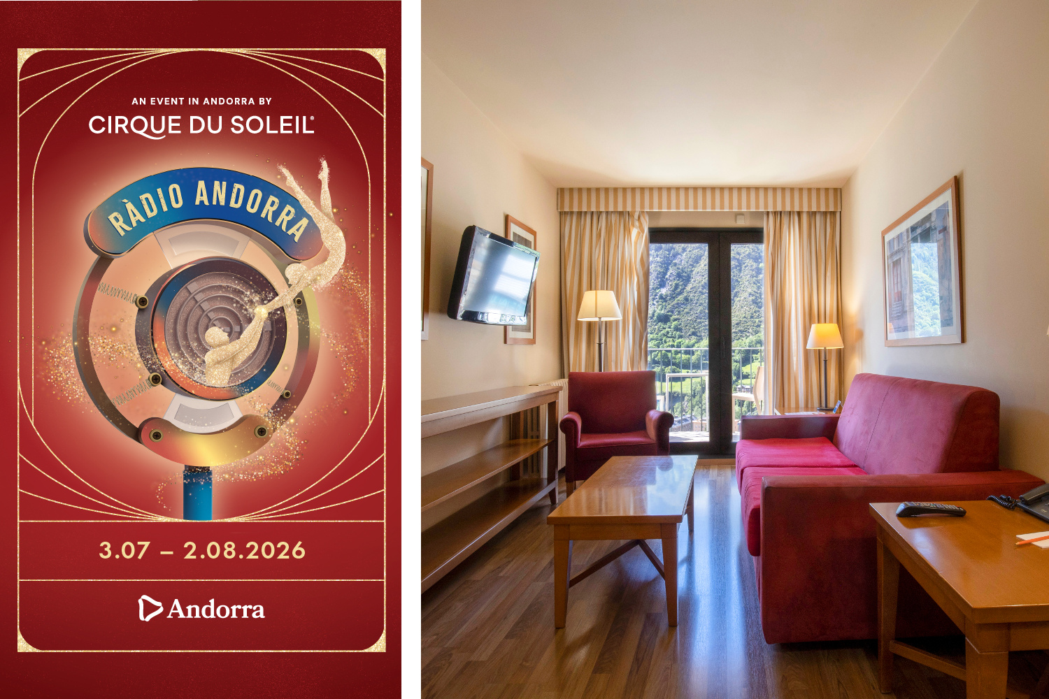 Cirque Du Soleil Cirque Du Soleil + Aparthotel Shusski **** (2 Nights)