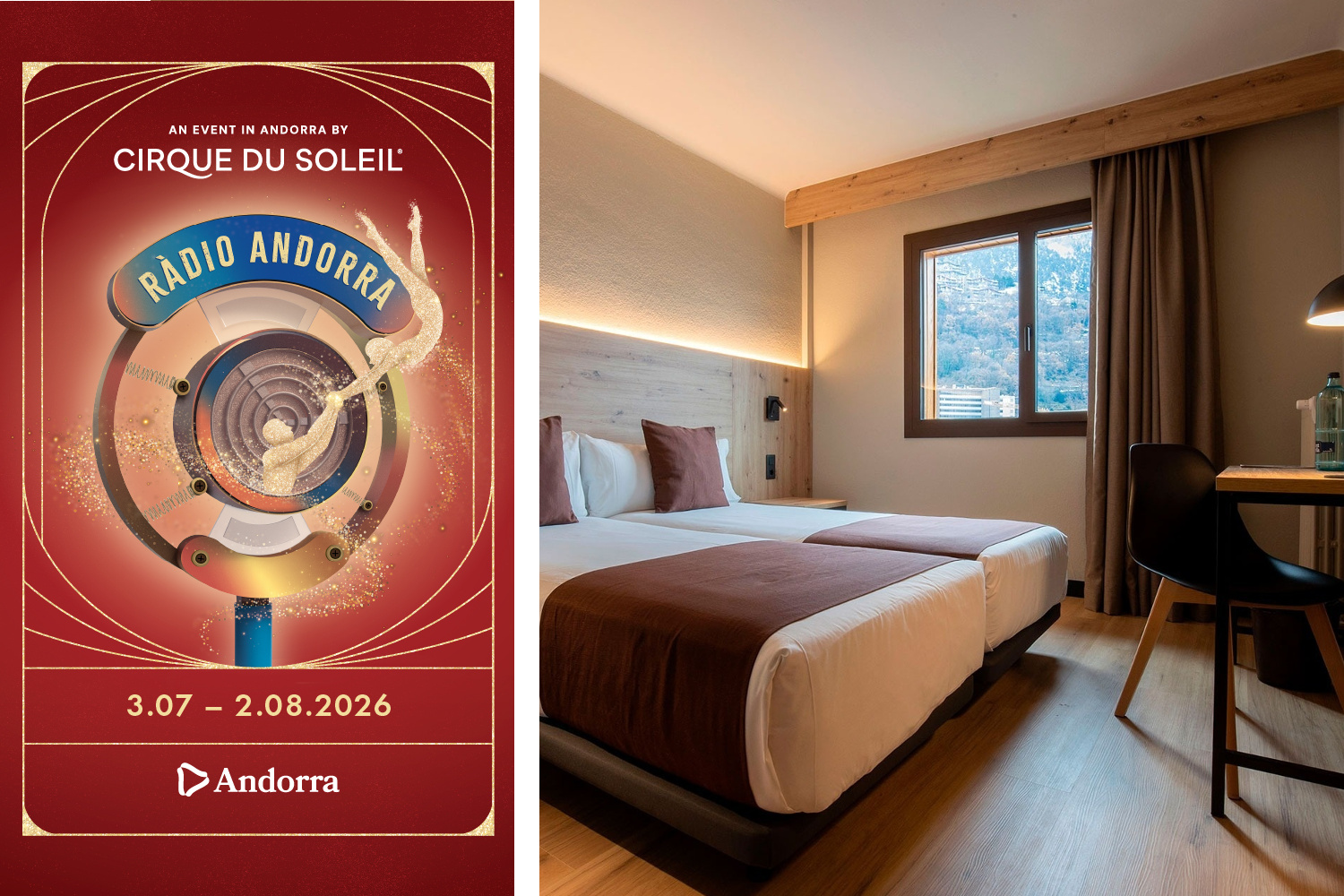 Cirque Du Soleil Cirque Du Soleil + Hotel Comtes D'urgell *** (2 Noches)