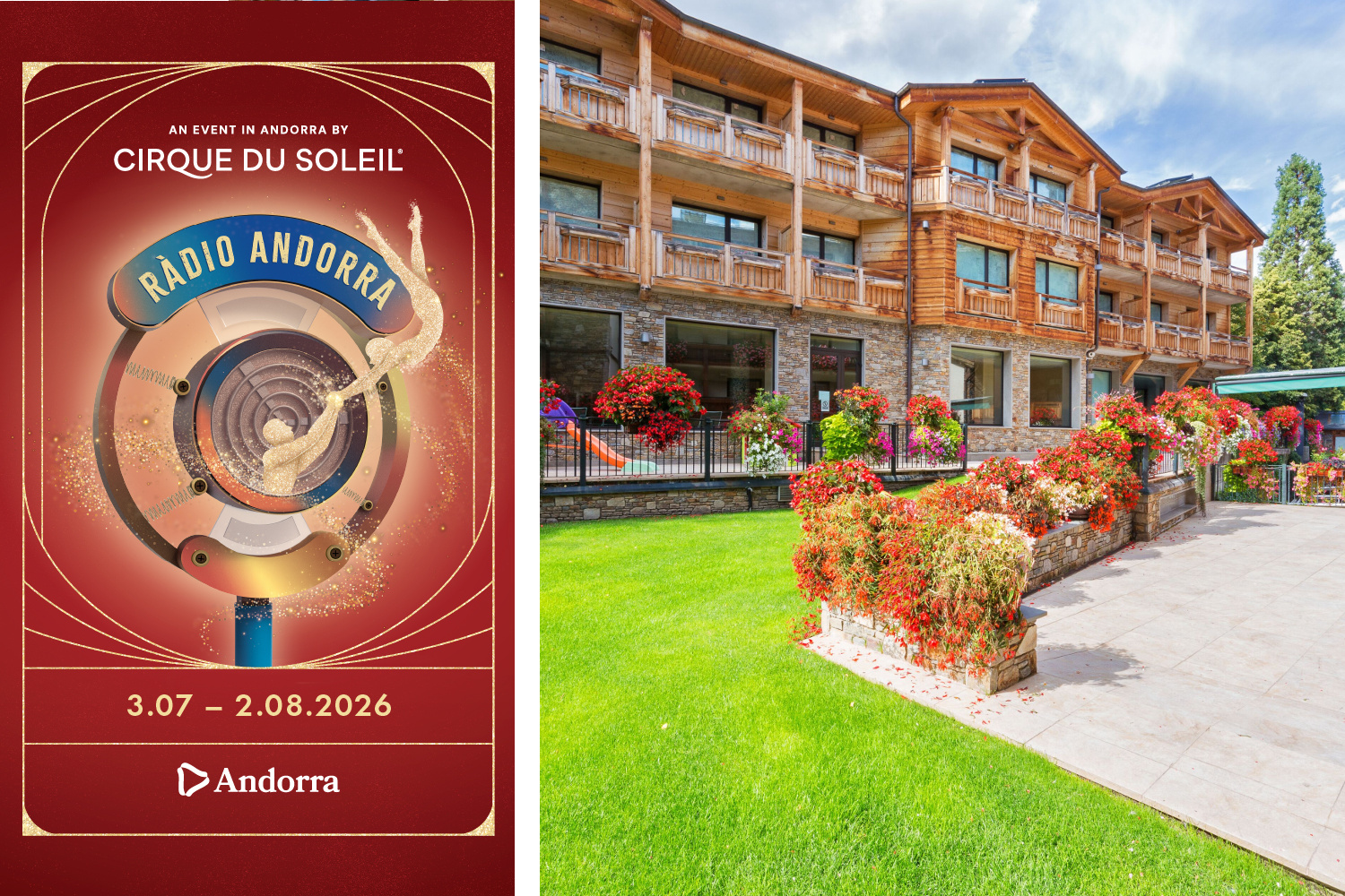 Cirque Du Soleil Cirque Du Soleil + Hotel Rutllan & Spa **** (1 Noche)