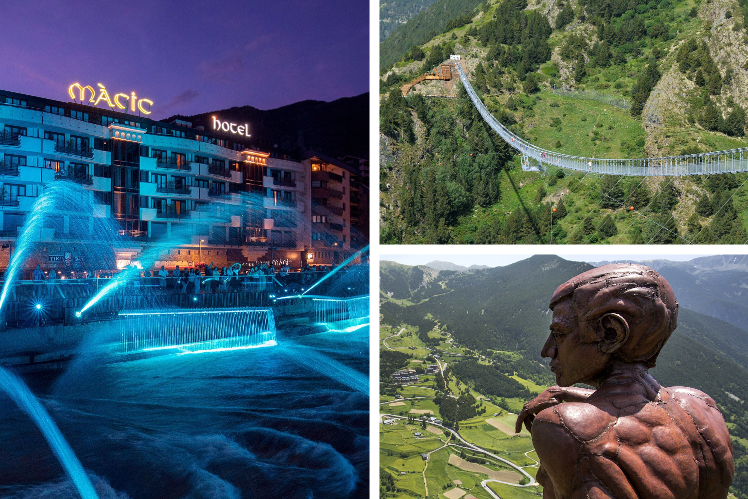 Pont Tibetà & Mirador Del Quer Puente Tibetano & Mirador + Hotel Màgic Andorra **** (1 Noche)