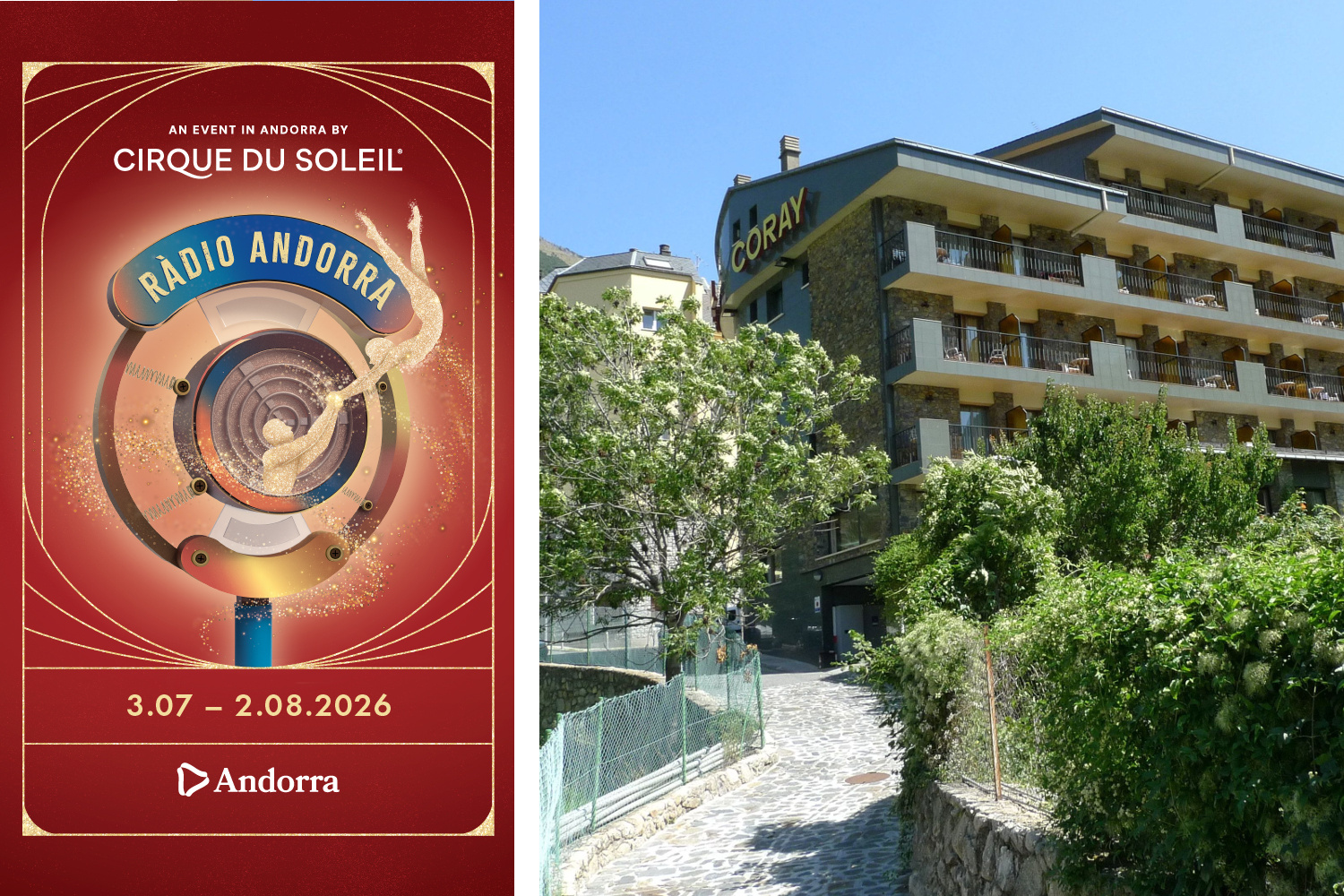 Cirque Du Soleil Cirque Du Soleil + Hôtel Coray *** (1 Nuit)