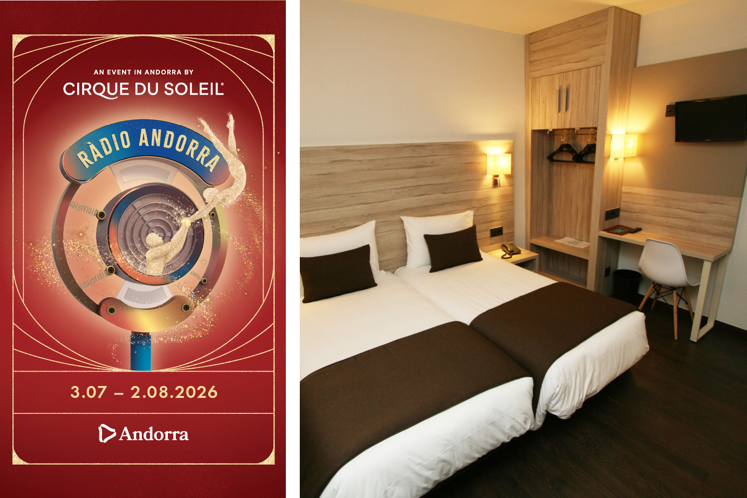 Cirque Du Soleil Cirque Du Soleil + Hôtel Pyrénées **** (2 Nuits)