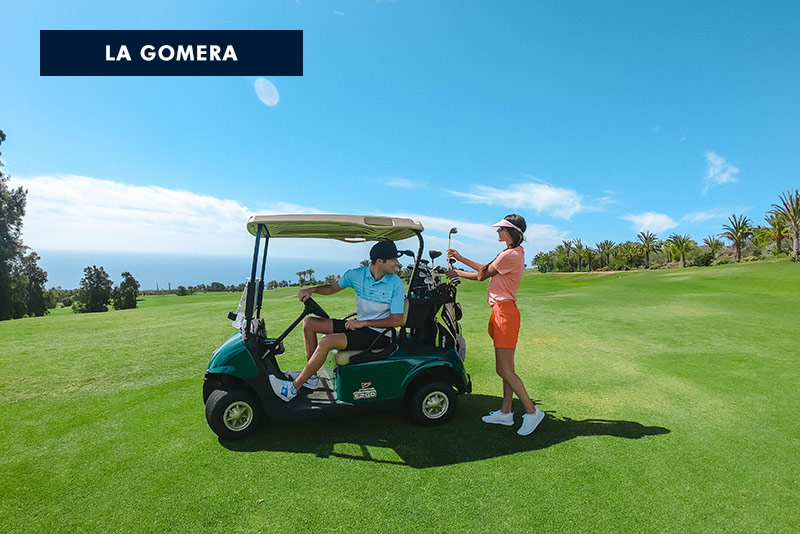 Paquete Golf 5 Noches + 3 días ilimitados de golf + Buggy en Hotel Jardín Tecina