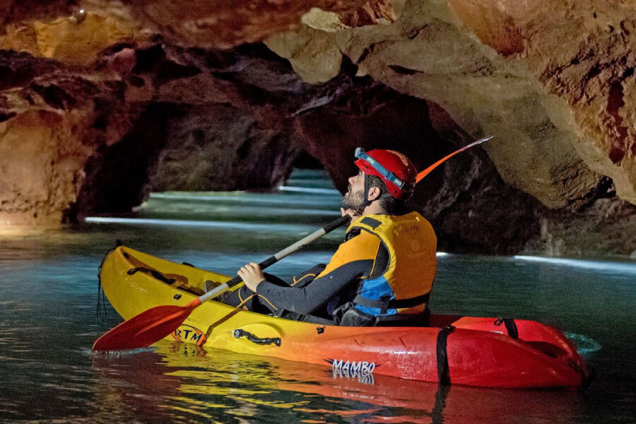 Active Tourism Speleo Kayaking At San José Caves