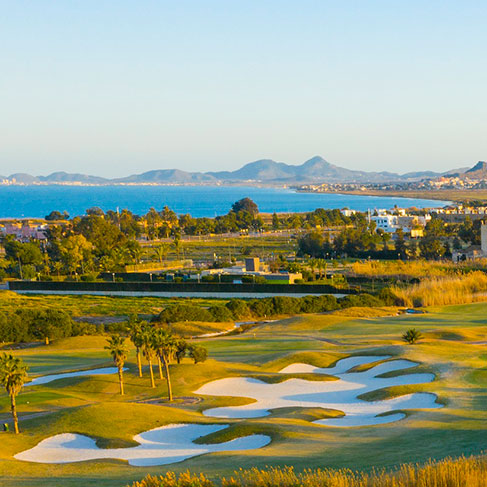 Morgado har stor range med grästee på båda kortsidor