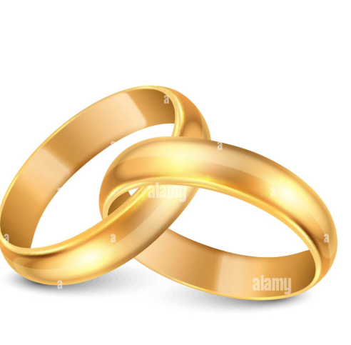 Golden Wedding Rings