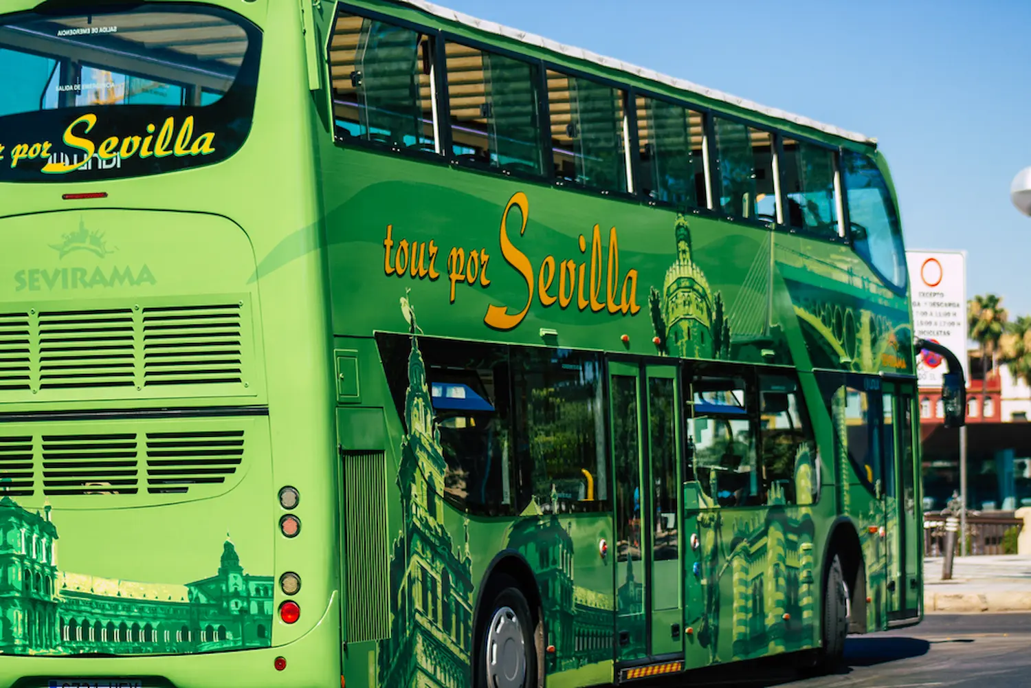 Bus verde turístico de Sevilla: Golden