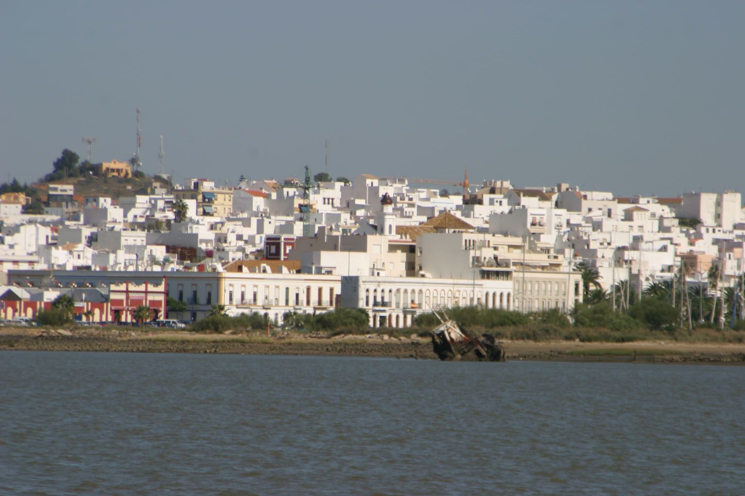 Ayamonte y Vila Real desde Islantilla e Isla Cristina