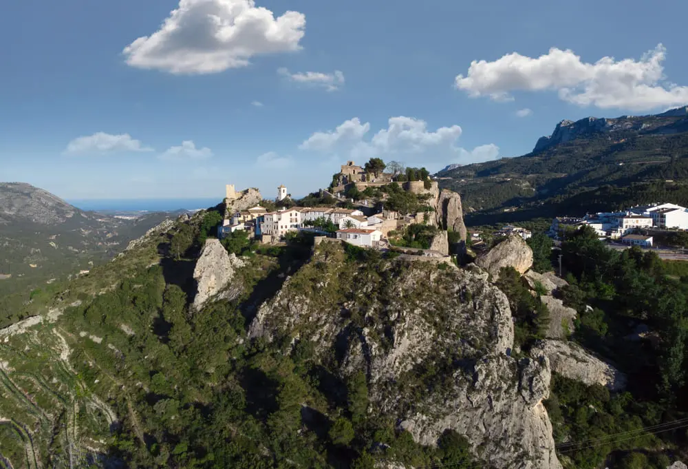 Guadalest desde Benidorm