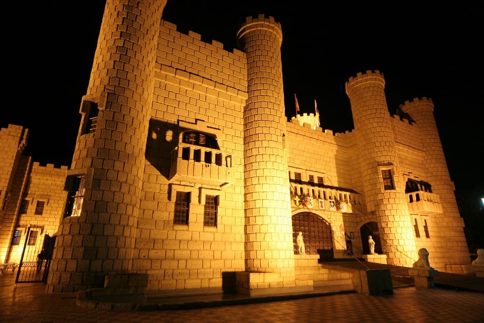 Espectáculo Castillo San Miguel  desde el sur