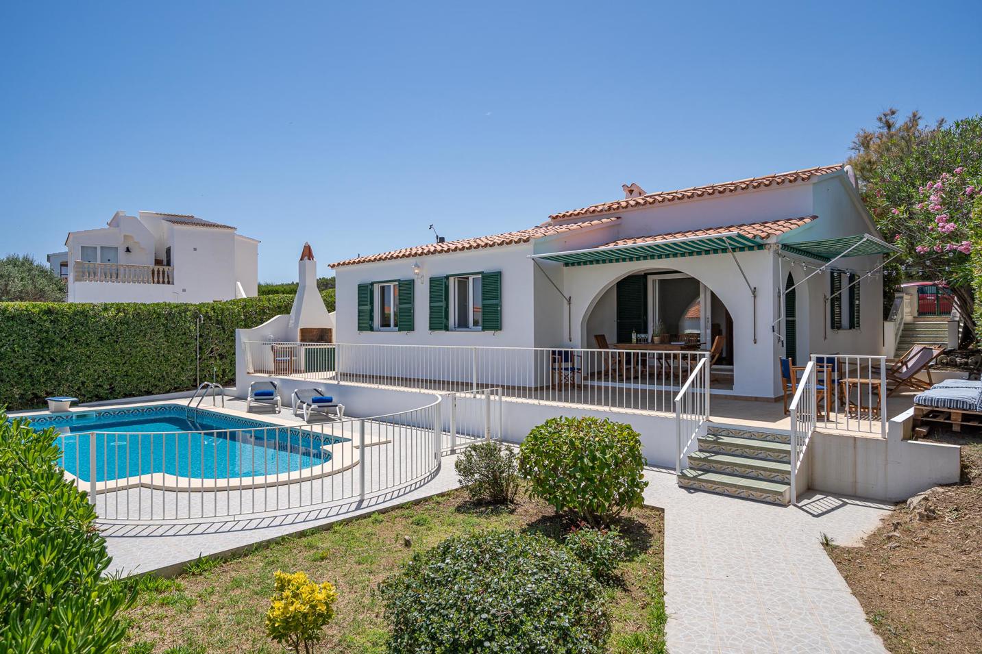 Villa Sa Lluna - Exteriores - Villa Sa Lluna - Chalet con piscina - Arenal den Castell - Menorca