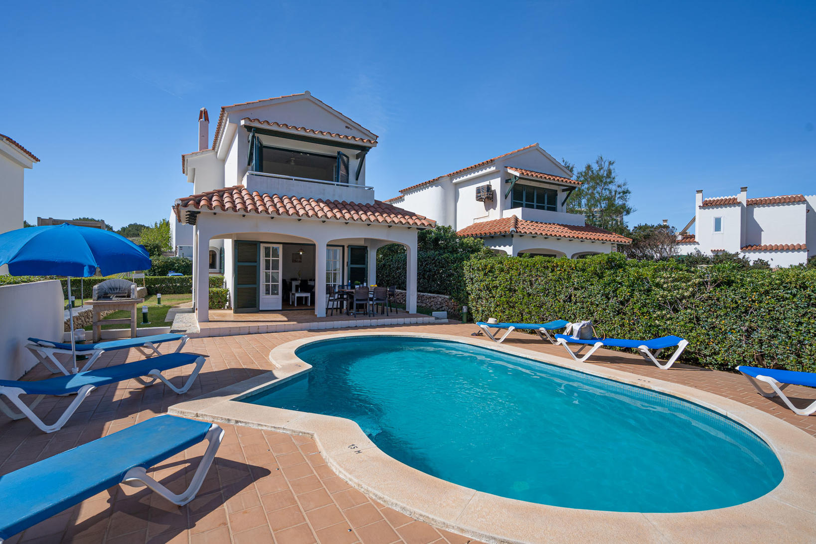 Villa Las Marinas 2 - Vista de la Villa Las Marinas 2 -  Chalet con piscina - Arenal den Castell - Menorca