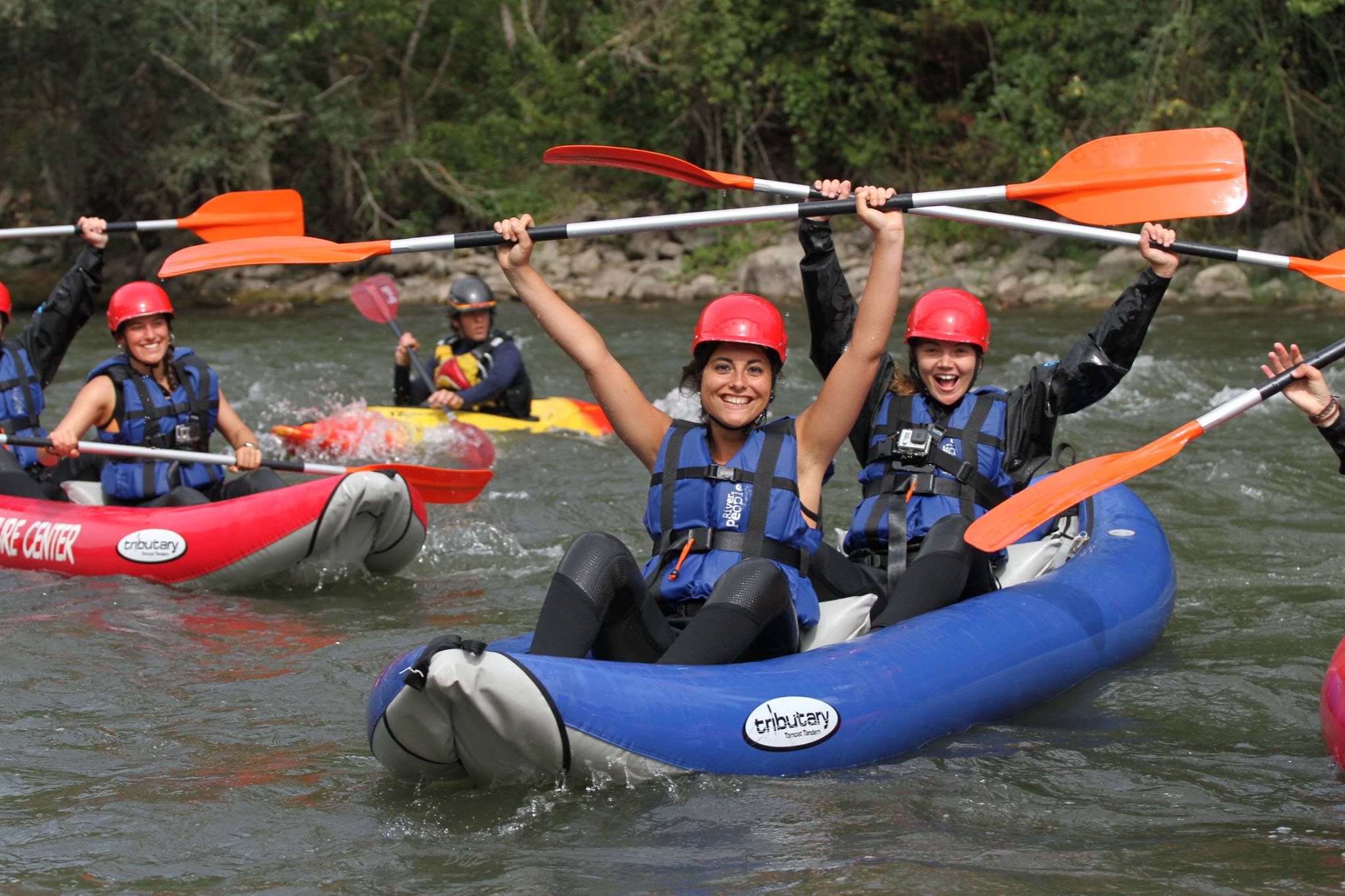 Llavorsí : kayak ouvert de Yeti à Moleta (4,5 km)