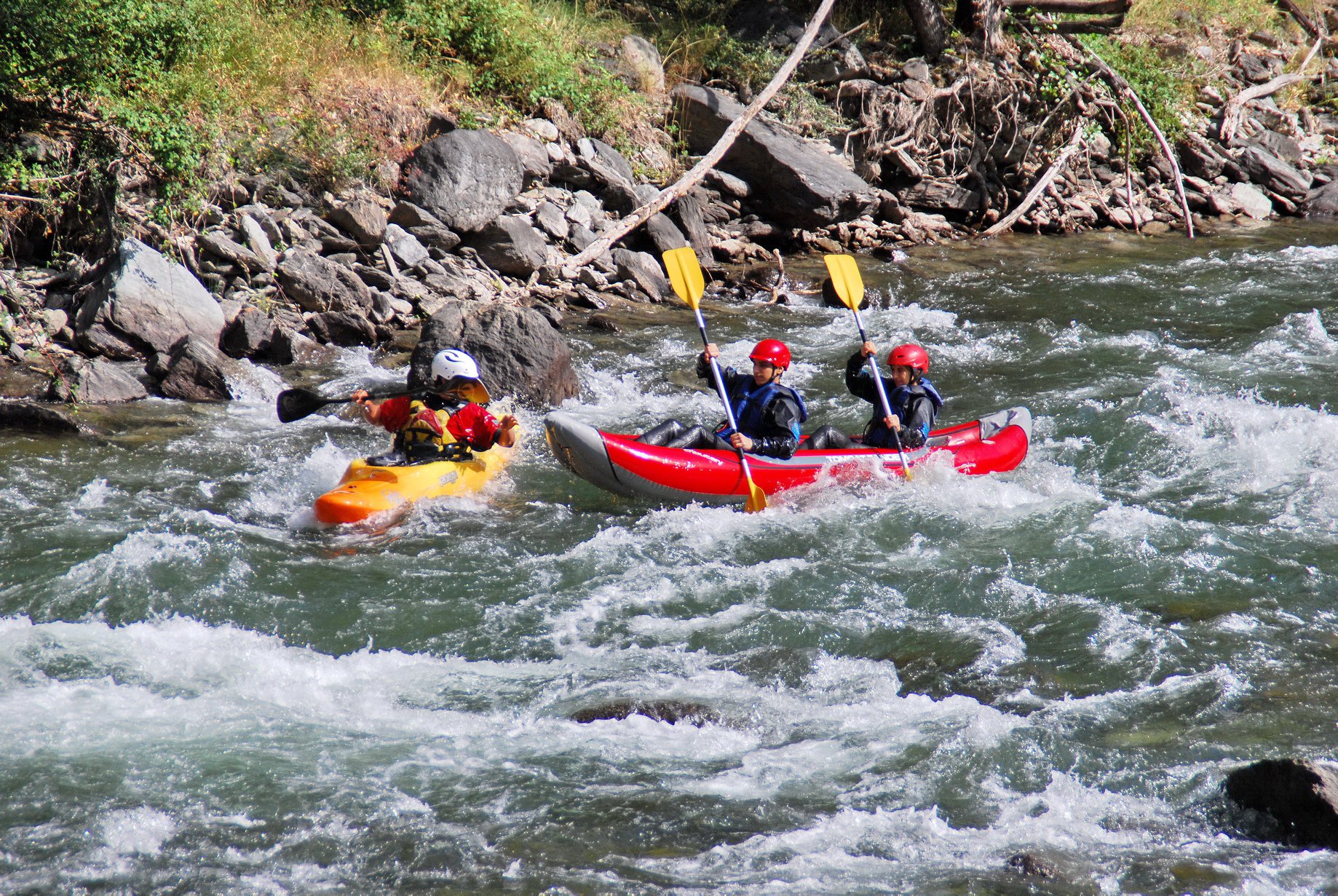 Llavorsí: Open Kayak Yeti - Moleta (4,5km)