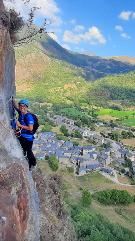 Via Ferrata Roca Carrera Vall de Boí | Niveaux expert