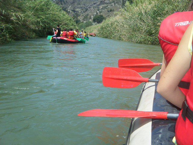 Aventura Copia De Rafting Por El Rio Segura