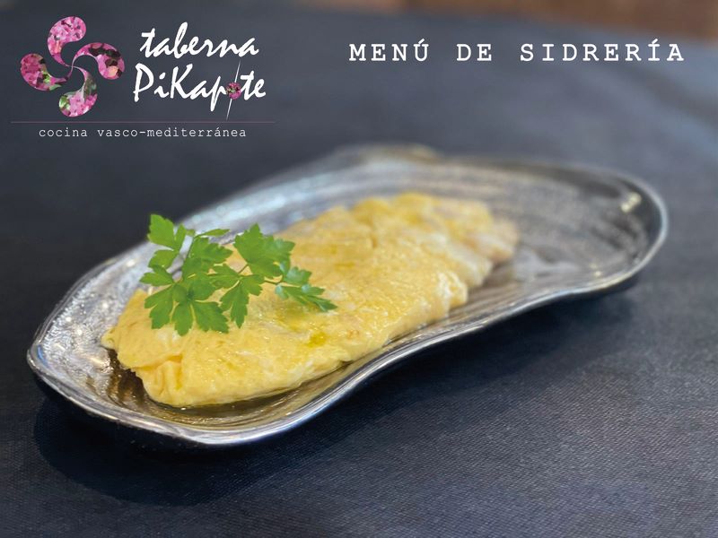 Gastronomía Menú De Sidrería - Taberna Pikapote