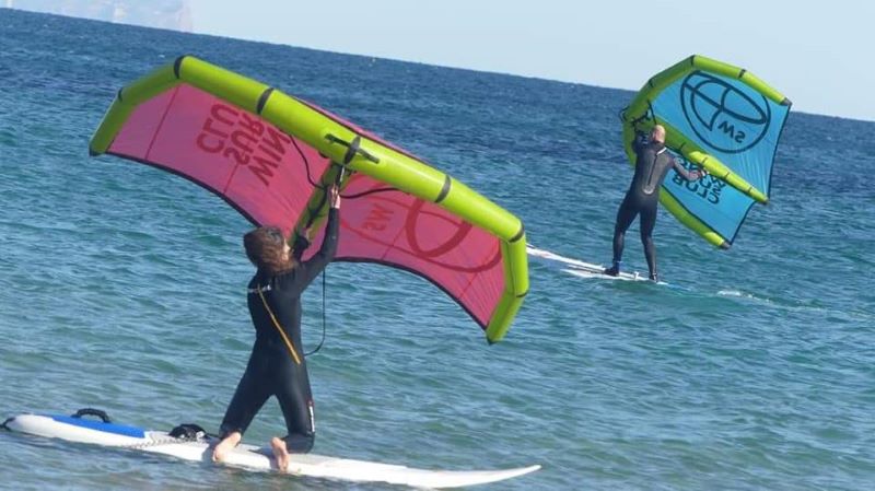 Wing Surf, tu nuevo deporte de agua