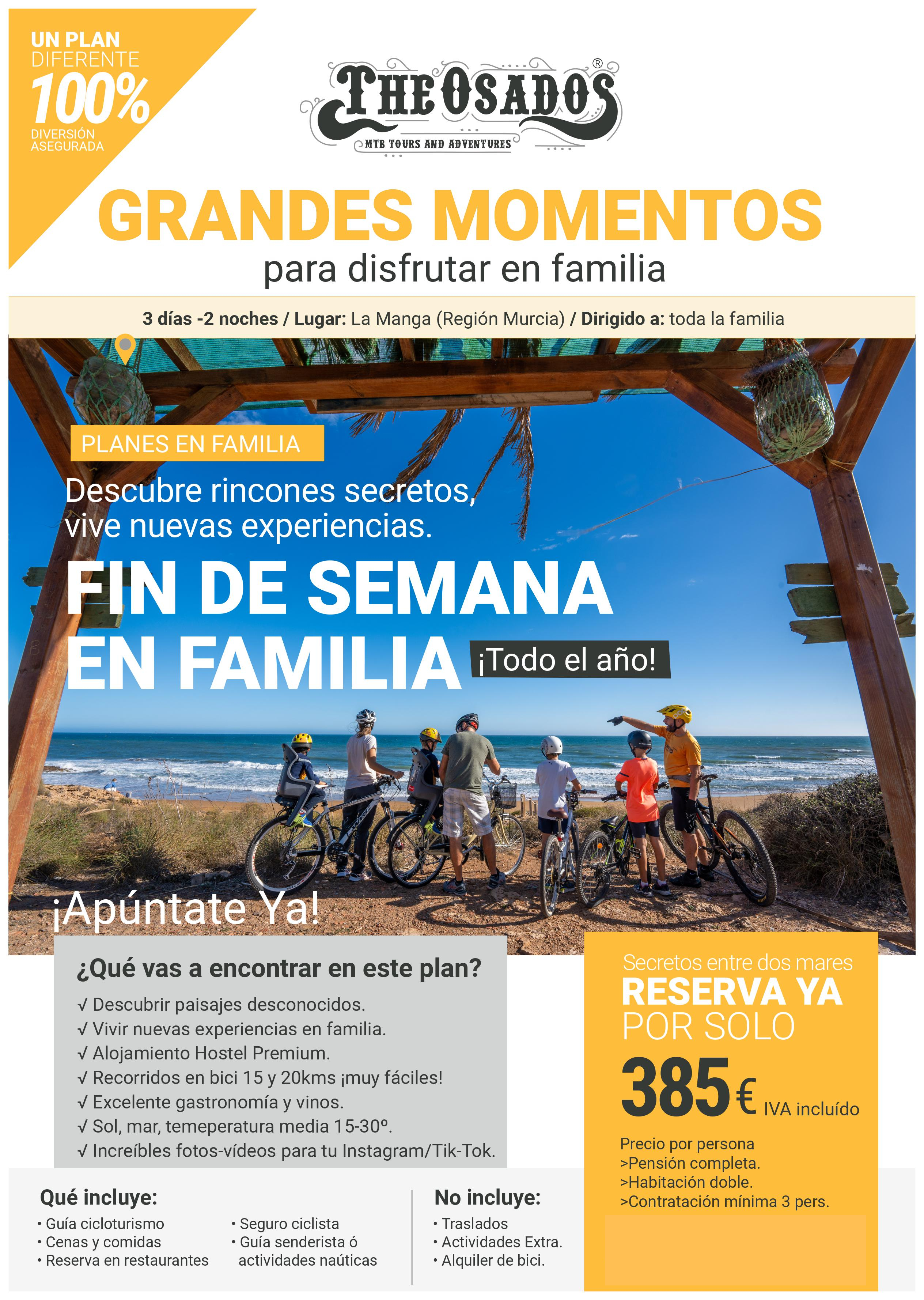 Cicloturismo Fin De Semana En Familia En Bike