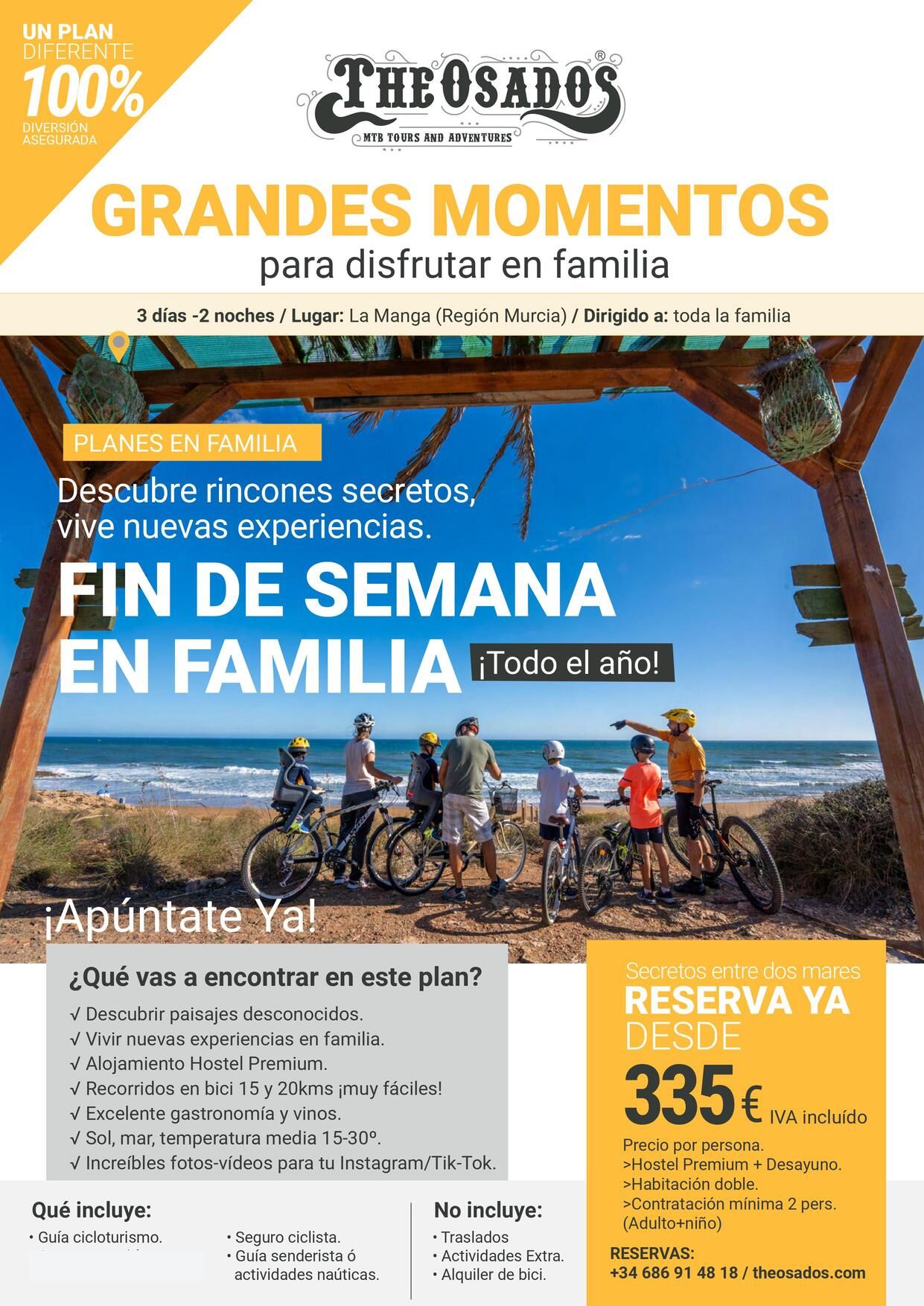Cicloturismo Fin De Semana En Familia En Bike Todo El Año